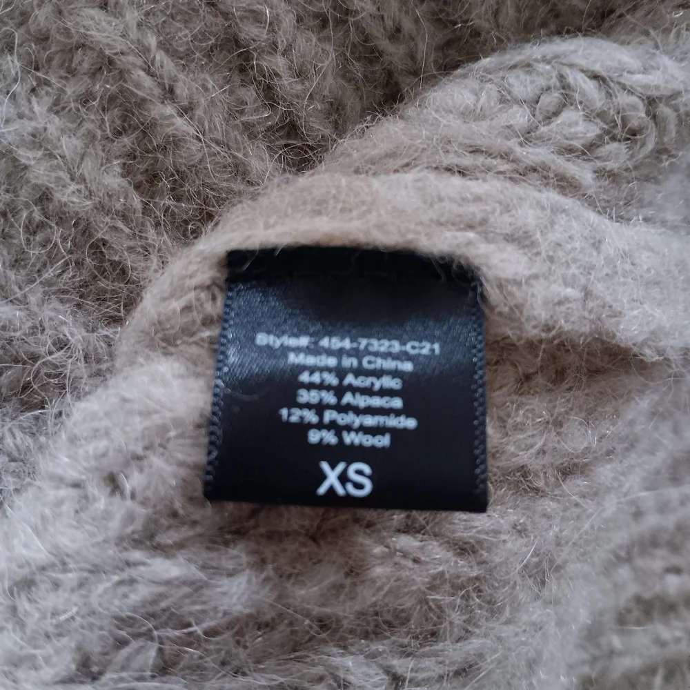 Jenni Kayne  Cocoon Cardigan In Willow Textural Italian Yarn Grunge Oversized - Picture 7 of 10